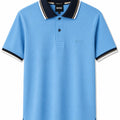 Polera Hugo Boss Pike Celeste 1 - Hugo Boss