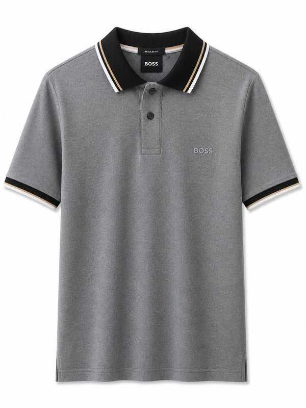Polera Hugo Boss Pike Gris 2 - Hugo Boss