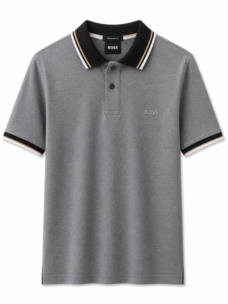 Polera Hugo Boss Pike Gris 2 - Hugo Boss