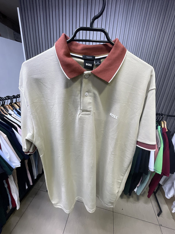 Polera Hugo Boss Pike Camel - Hugo Boss