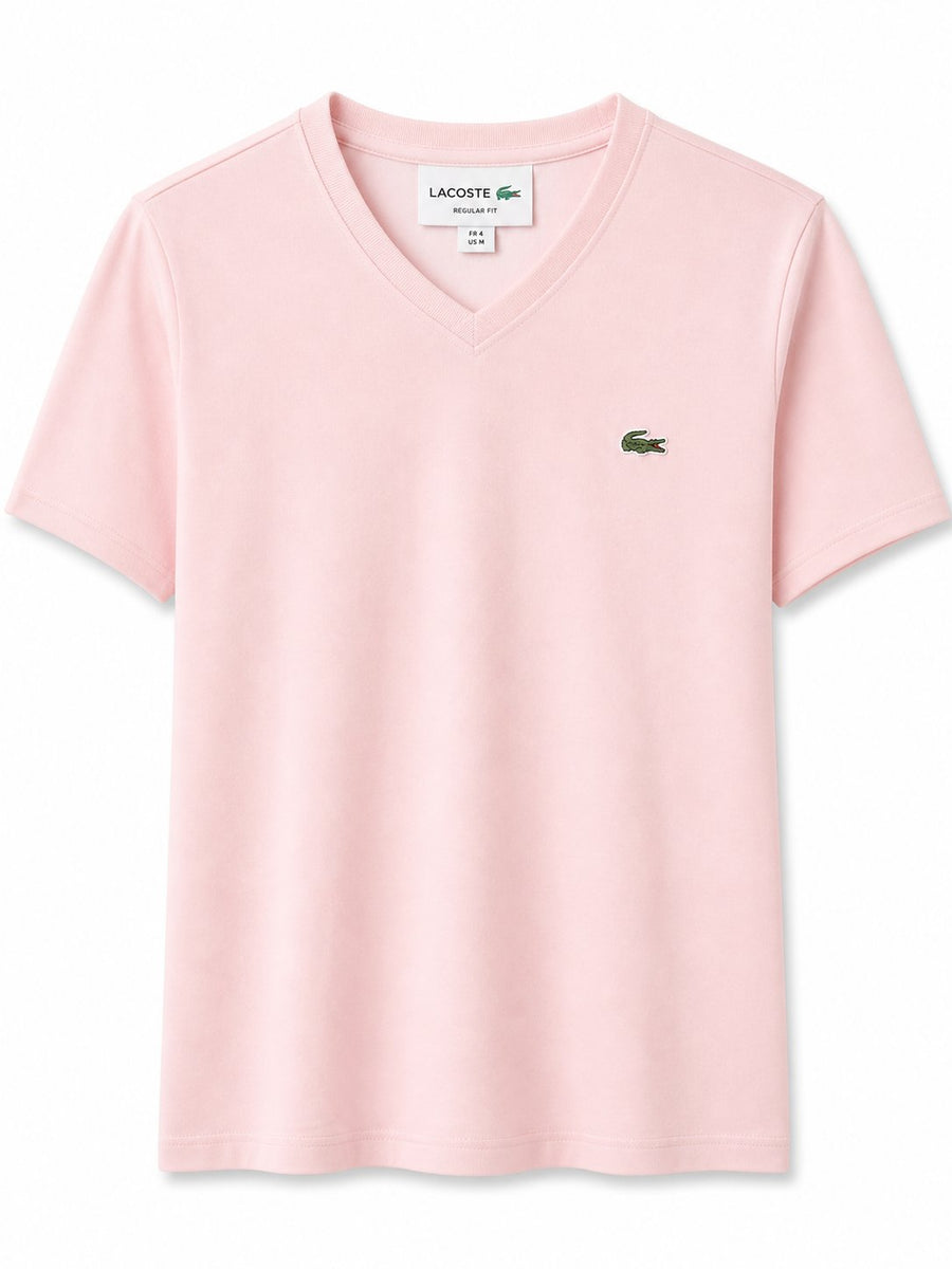 Polera Lacoste Rosada Basica 1 - Lacoste