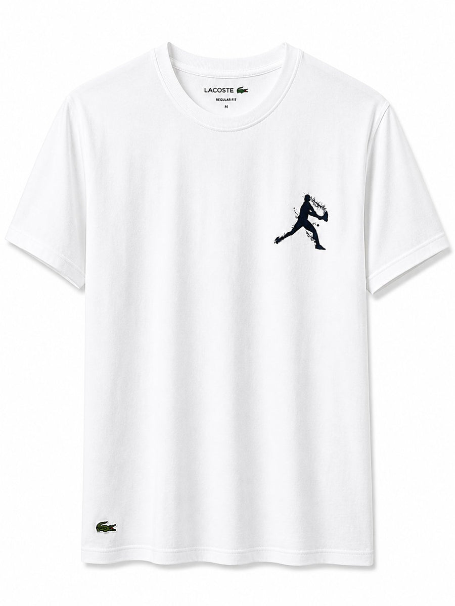 Polera Lacoste Blanca Basica 1 - Lacoste