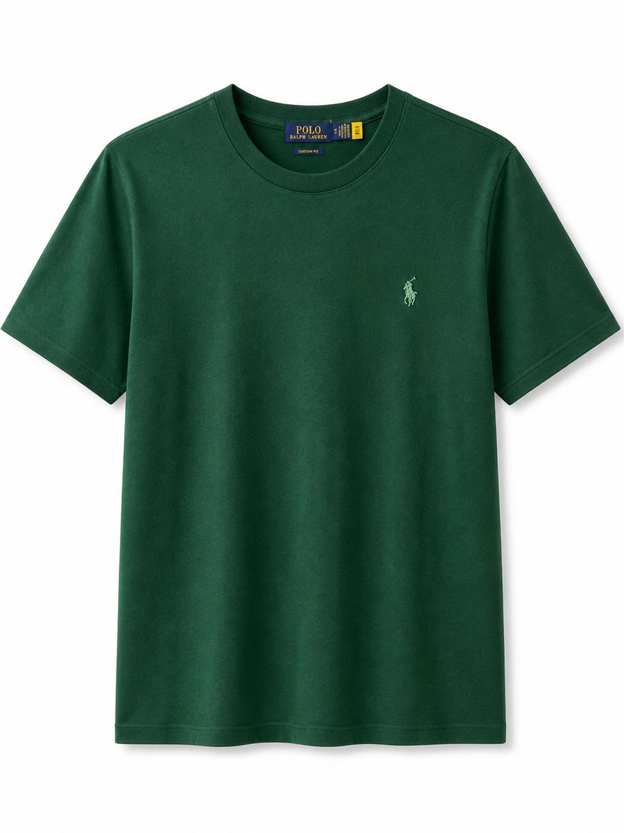 Polera Verde Basica - Polo