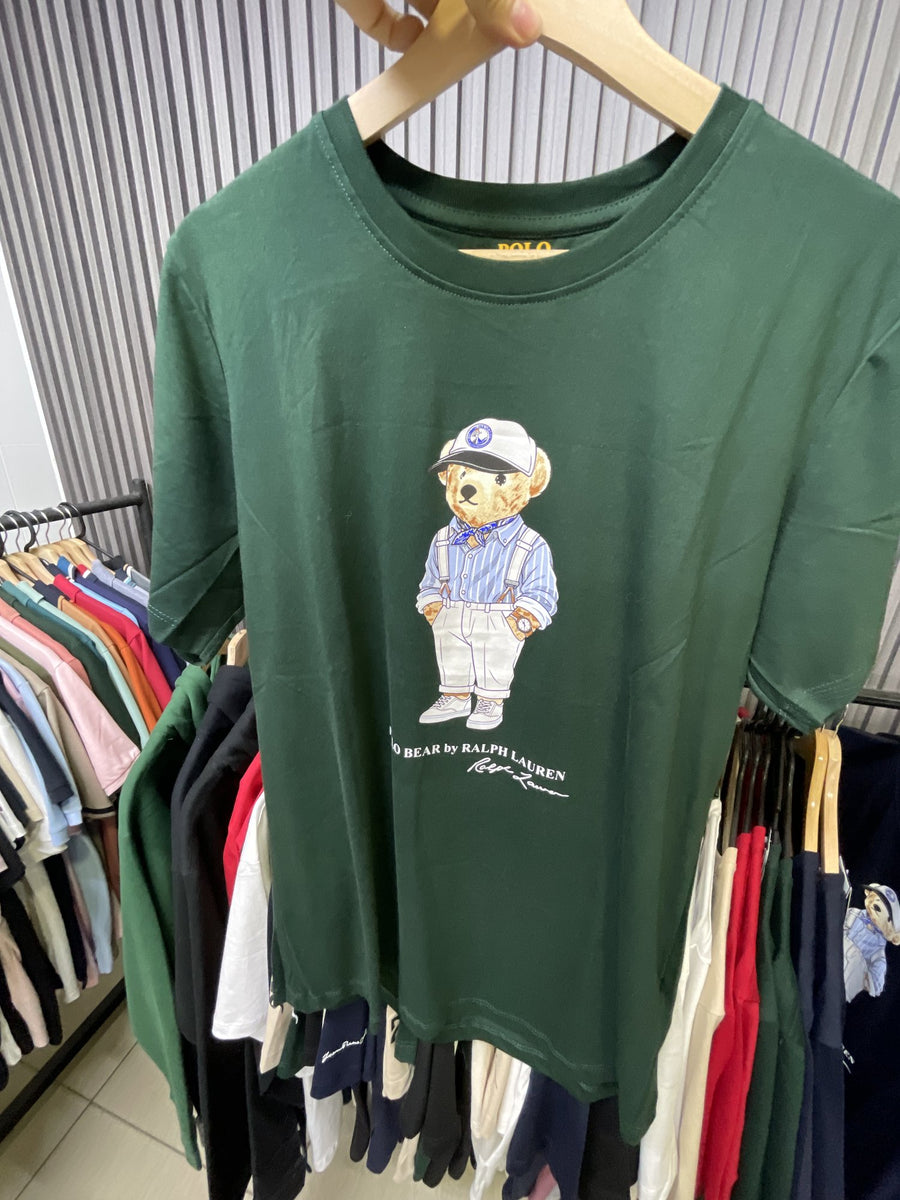 Polera Bear Verde 3 - Polo