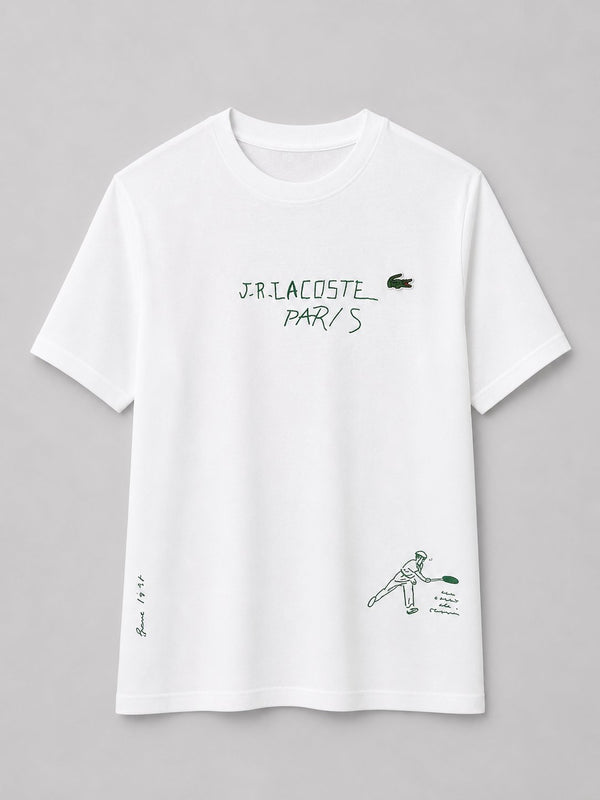 Polera Lacoste Blanca Basica 2 - Lacoste