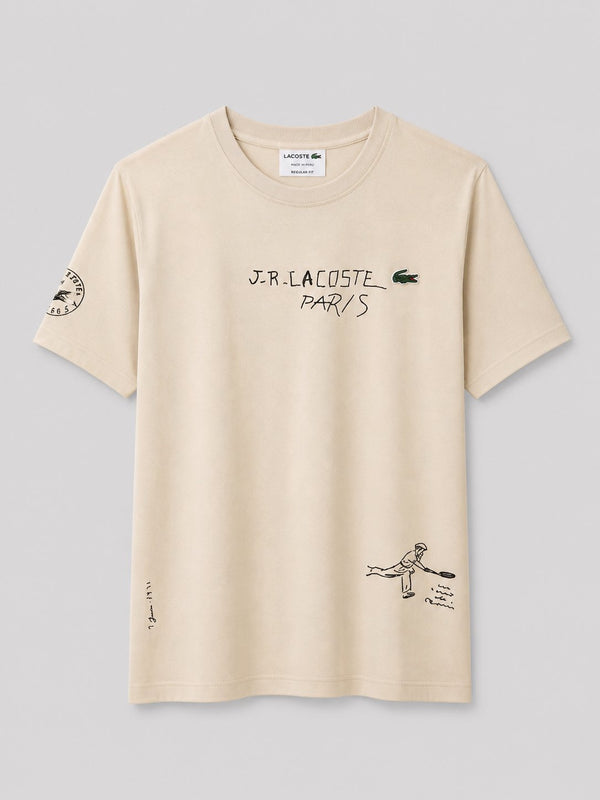 Polera Lacoste Camel Logo Colores 4 - Lacoste