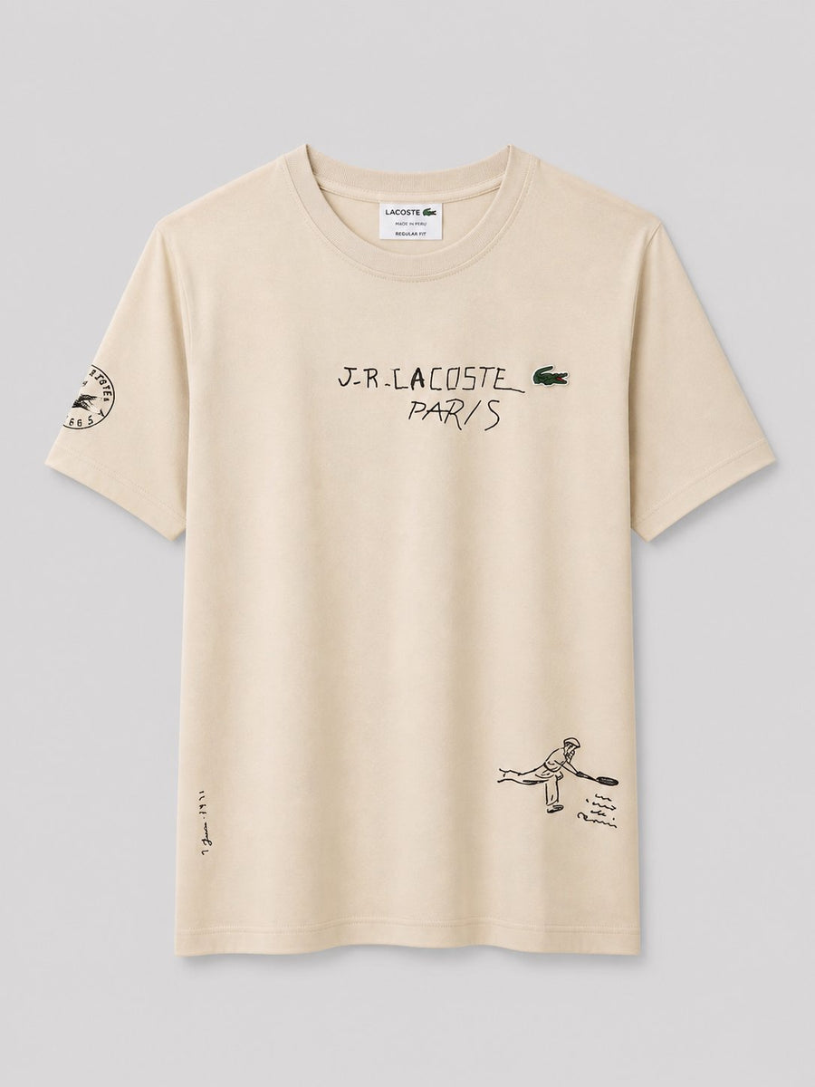 Polera Lacoste Camel Logo Colores 4 - Lacoste