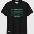 Polera Lacoste Negra Logo Verde - Lacoste