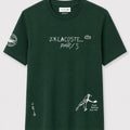 Polera Lacoste Verde Logos Blancos - Lacoste