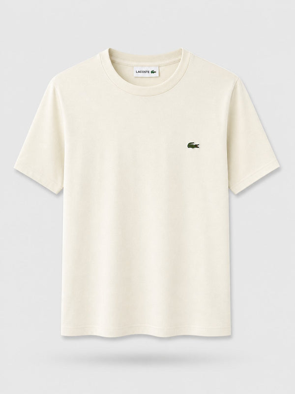 Polera Lacoste Crema Basica - Lacoste