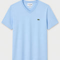 Polera Lacoste Celeste Basica - Lacoste