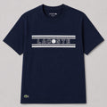 Polera Lacoste Azul Logo Blanco 2 - Lacoste