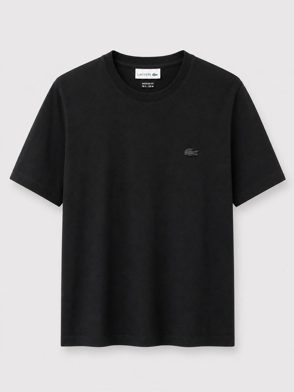 Polera Lacoste Negra Basica 3 - Lacoste