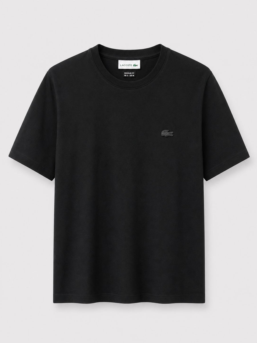 Polera Lacoste Negra Basica 3 - Lacoste