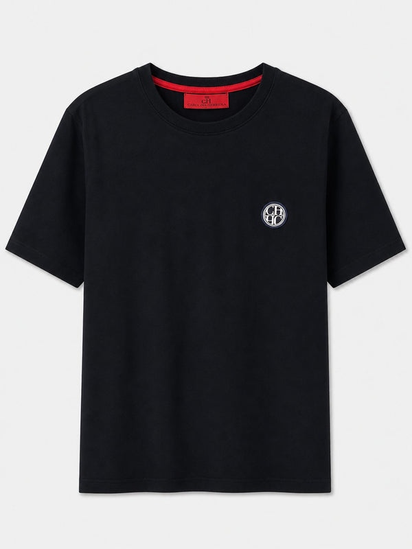 Polera Ch Azul Basica - Carolina Herrera