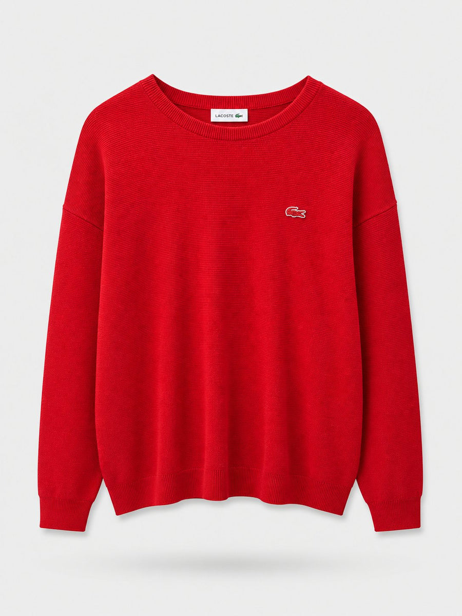 Poleron Lacoste Rojo Basico - Lacoste