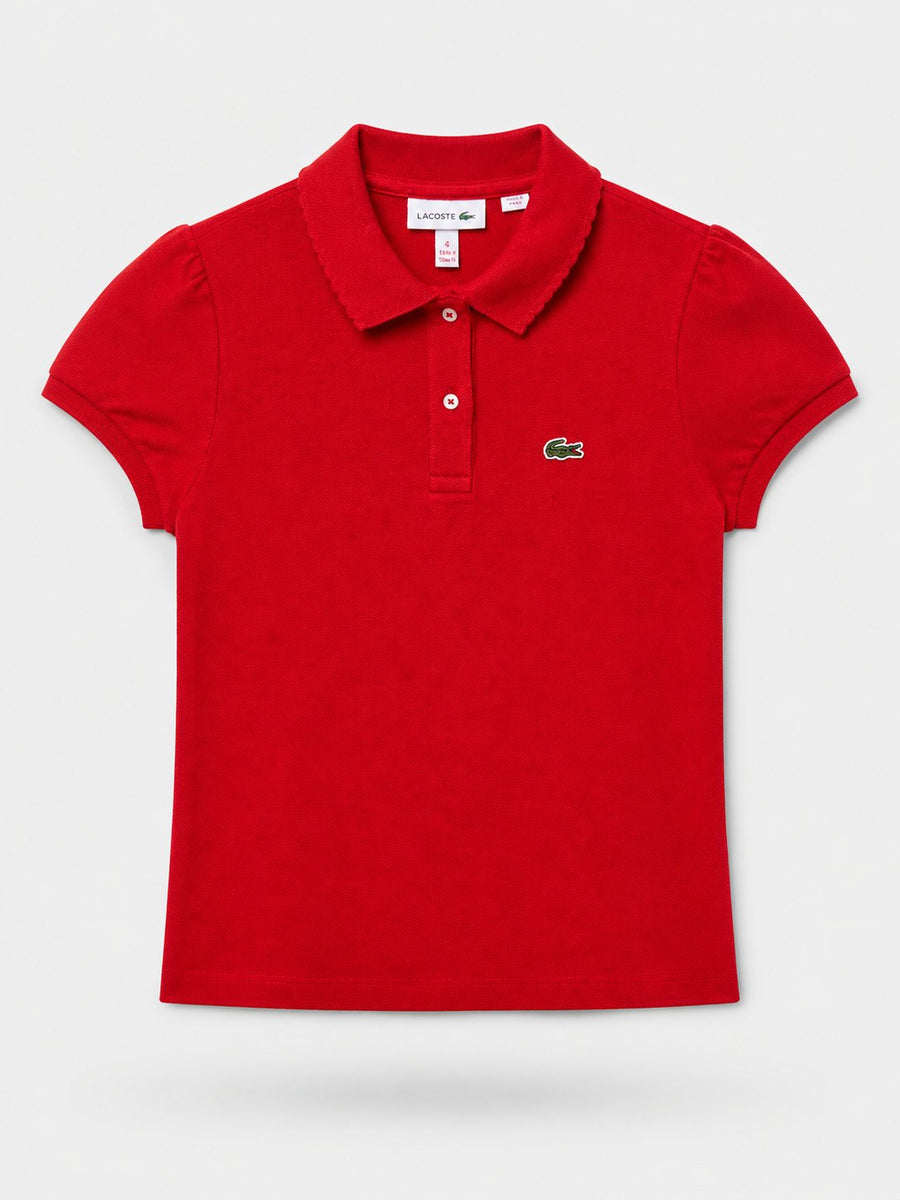 Vestido Lacoste Pike Naranja Niña - Lacoste