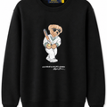 Poleron Polo Negro Bear - Polo Ralph Lauren