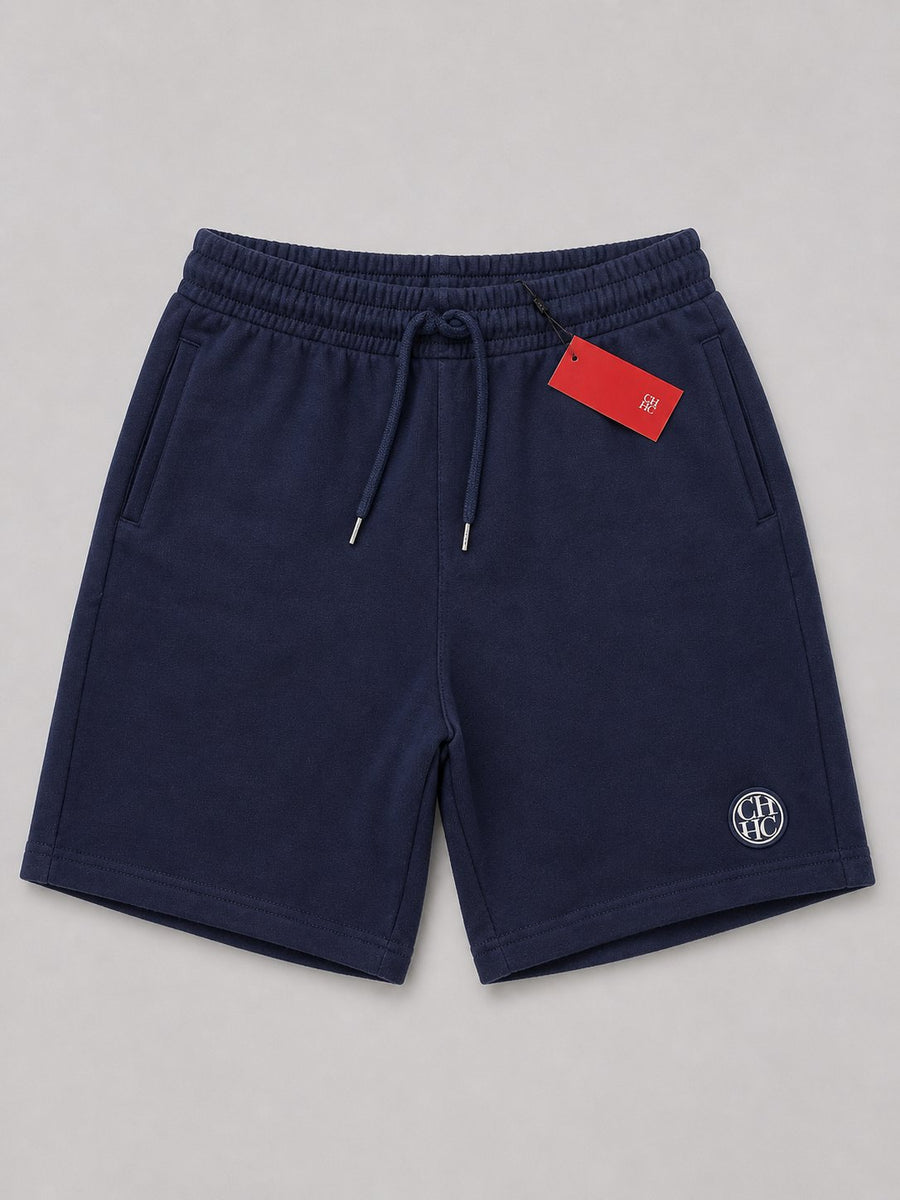 Short Ch Azul Algodón - Carolina Herrera