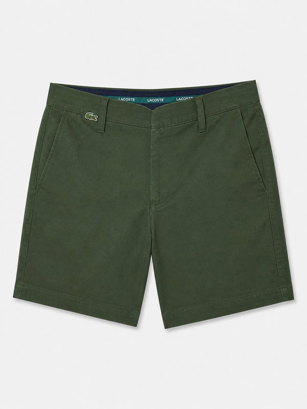 Bermuda Lacoste Verde Tela - Lacoste