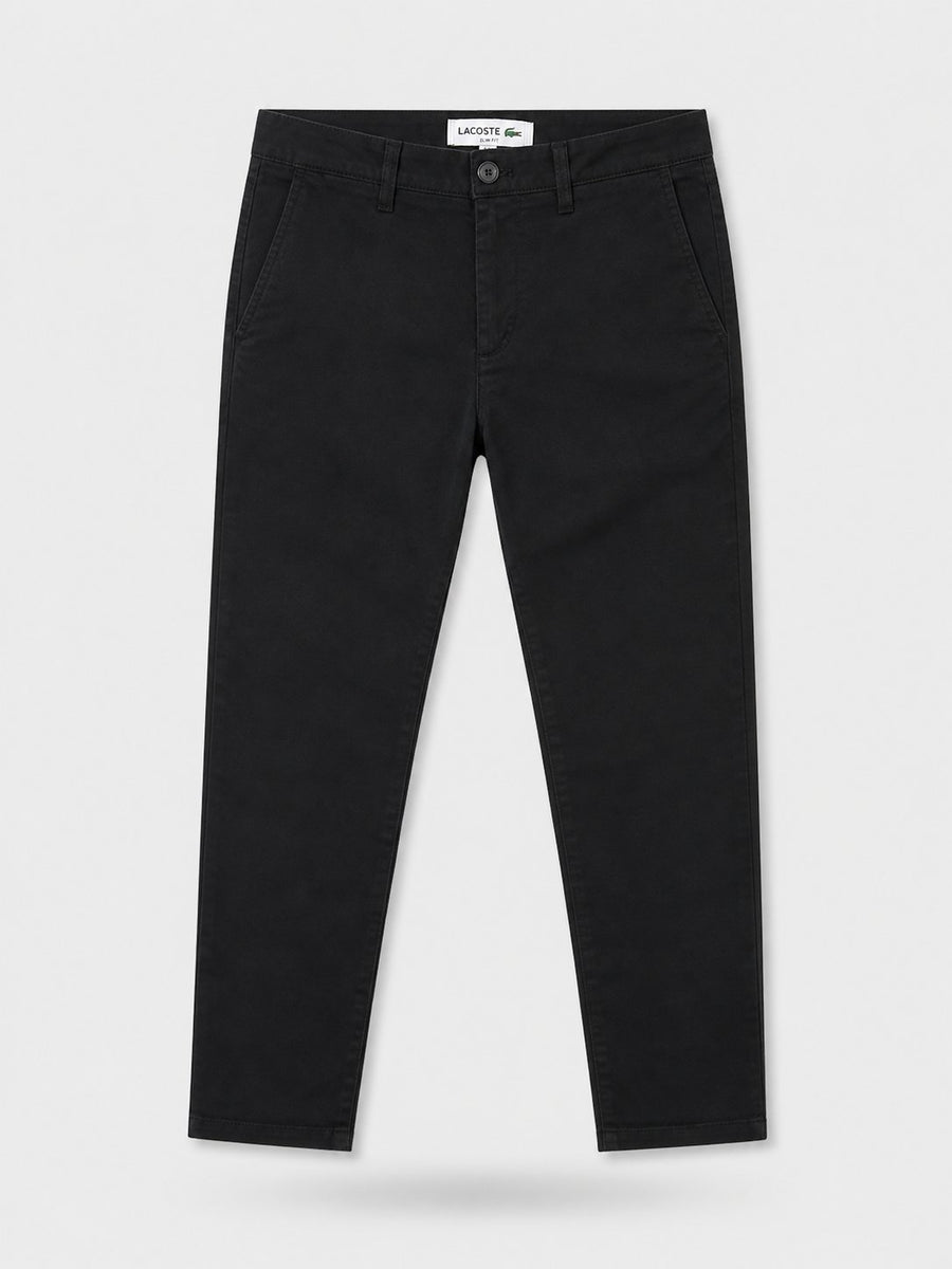 Pantalon Lacoste Negro Tela - Lacoste