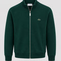 Poleron Verde Cierre Completo - Lacoste