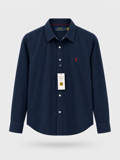 Camisa Polo Azul Mujer - Polo