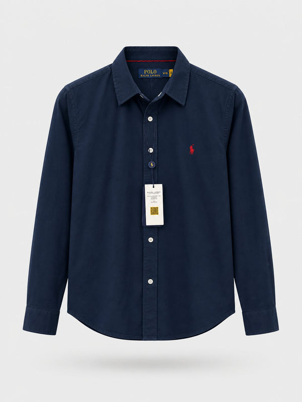Camisa Polo Azul Mujer - Polo