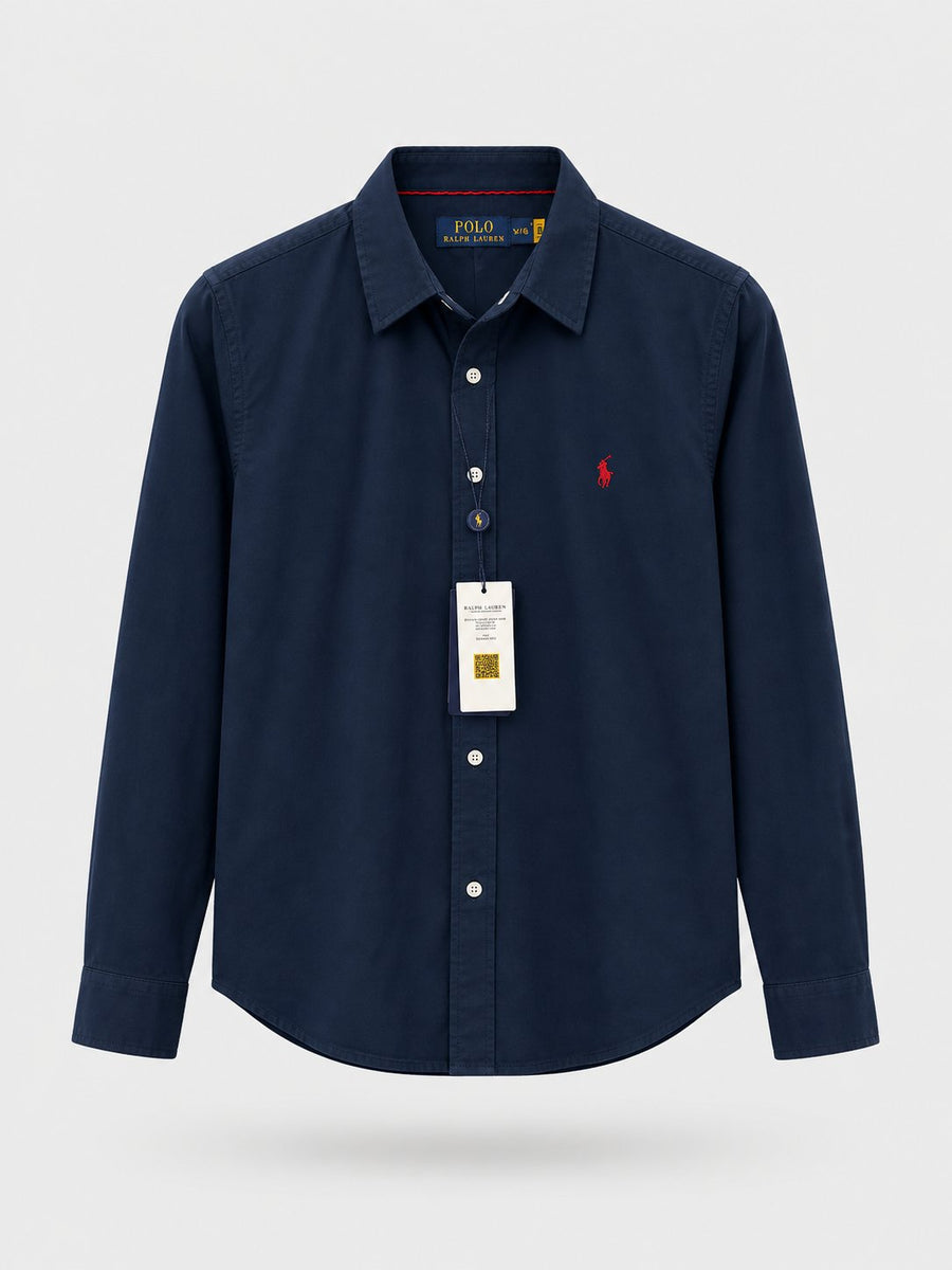 Camisa Polo Azul Mujer - Polo