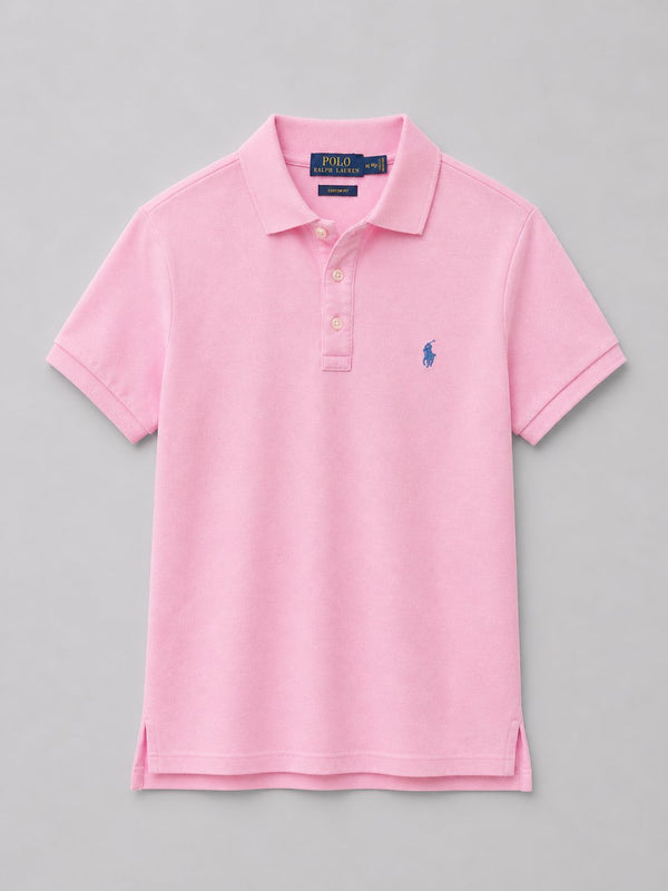 Polera Polo Pike Rosada Mujer - Polo