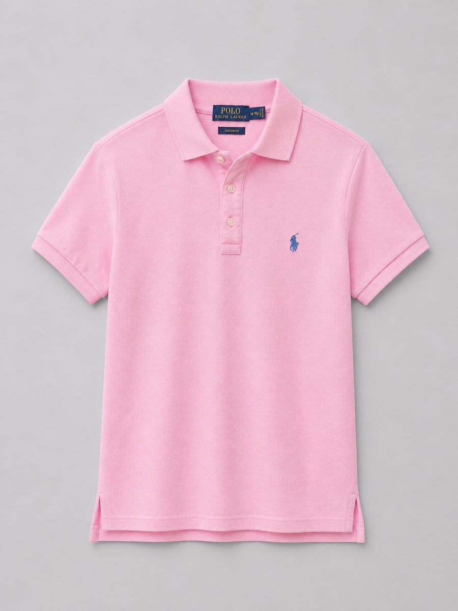 Polera Polo Pike Rosada Mujer - Polo