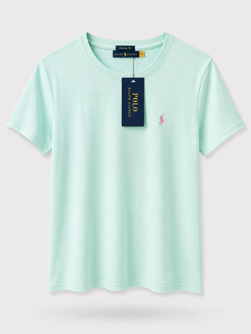 Polera Polo Menta Básica Mujer - Polo