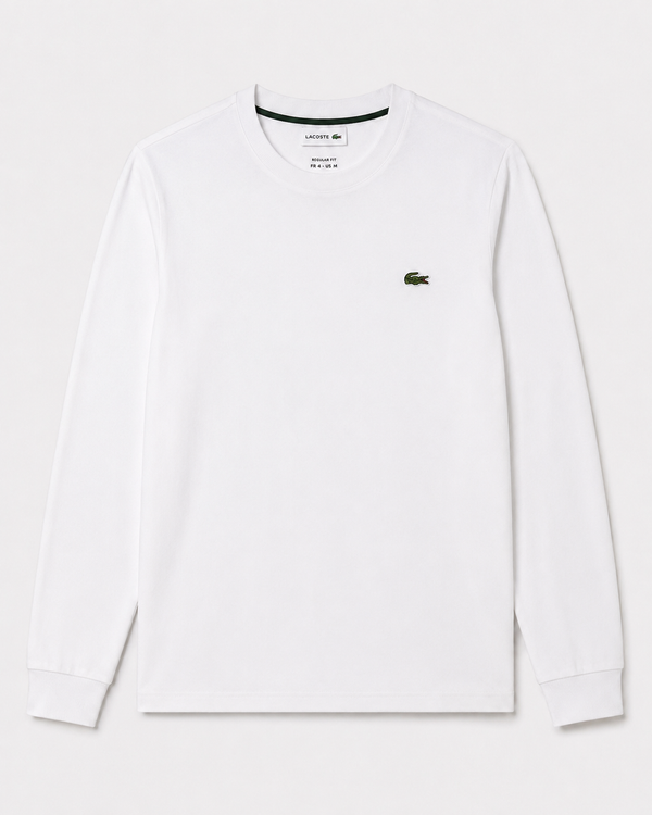 Polerón Lacoste Blanco