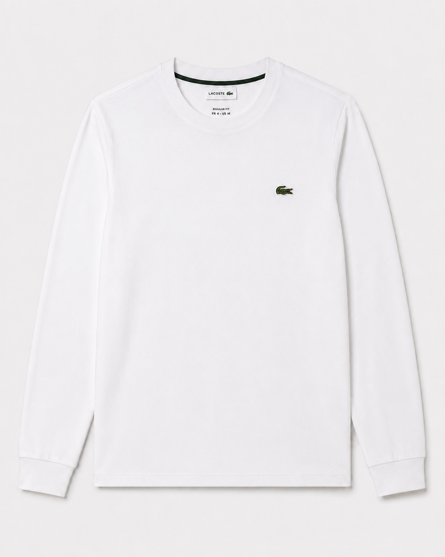 Poleron Lacoste Blanco - Lacoste