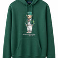 Poleron Verde Bear Capucha - Polo