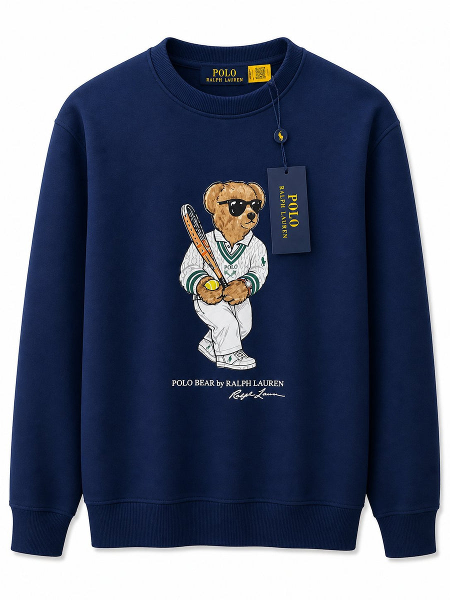 Poleron Azul Bear - Polo