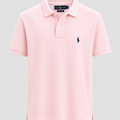 Polera Polo Piqué Rosada - Polo