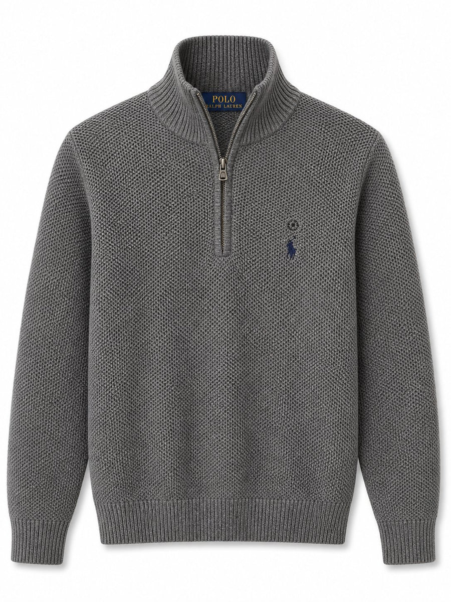 Chaleco Polo Tejido Gris - Polo