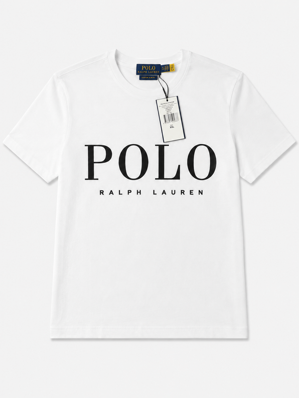 Polera Polo Blanca Logo Pecho - Ralph Lauren