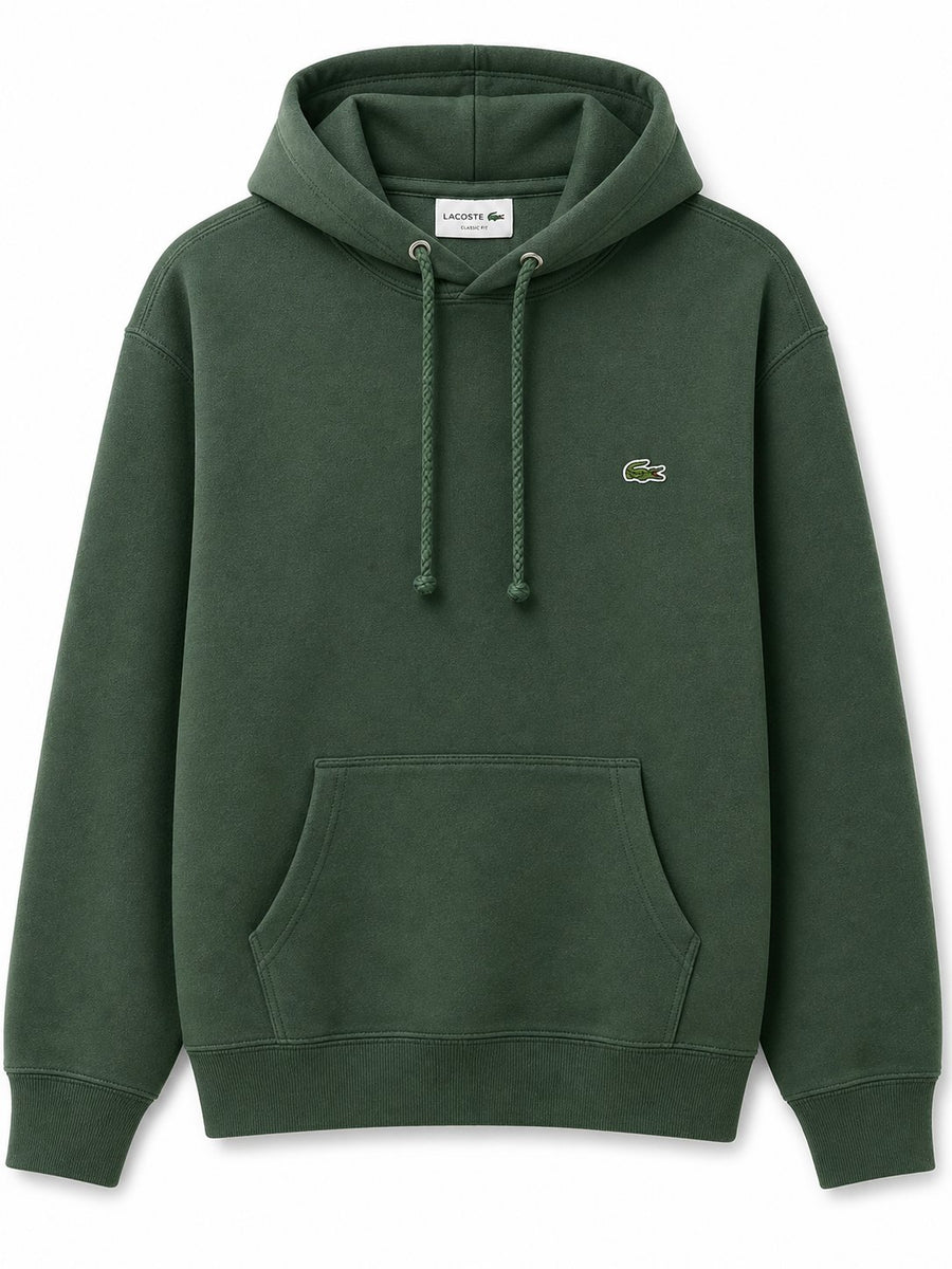 Poleron Verde Logo Colores - Lacoste