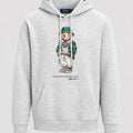 Poleron Bear Gris Capucha - Polo