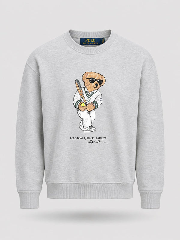 Poleron Bear Gris - Polo