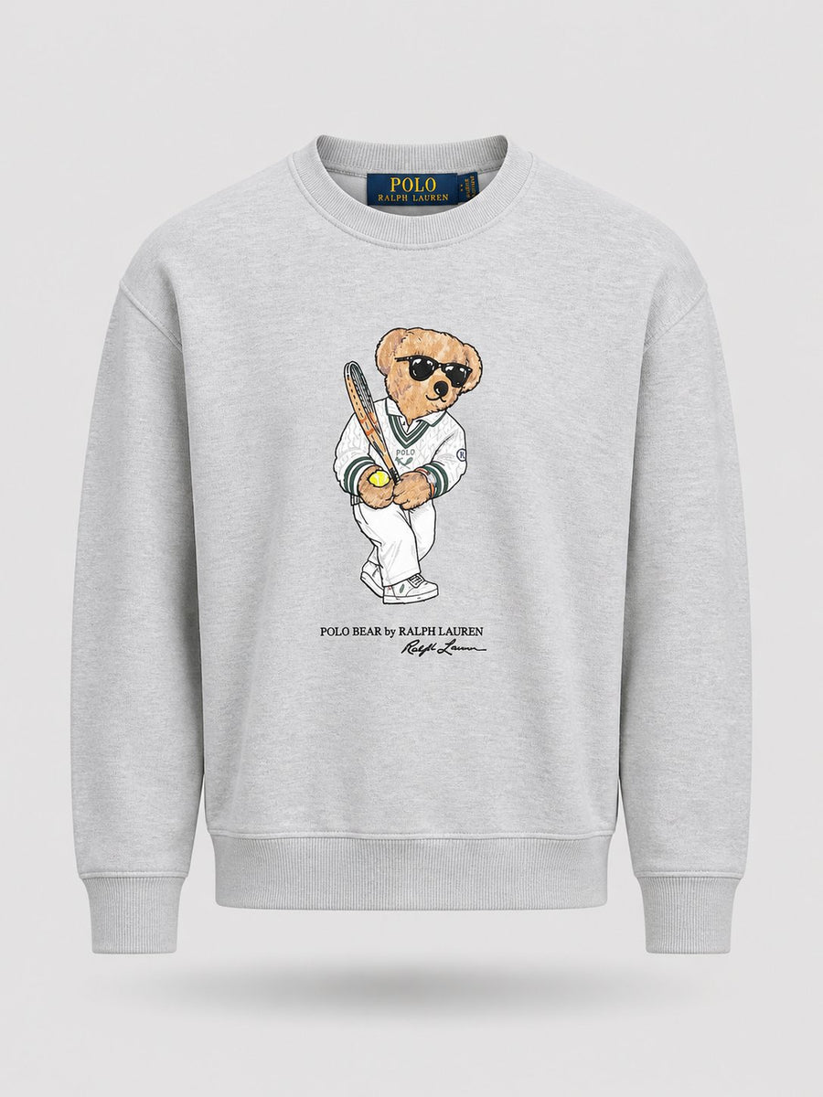 Poleron Bear Gris - Polo
