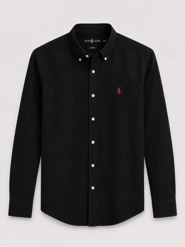 Camisa Polo Negra - Polo