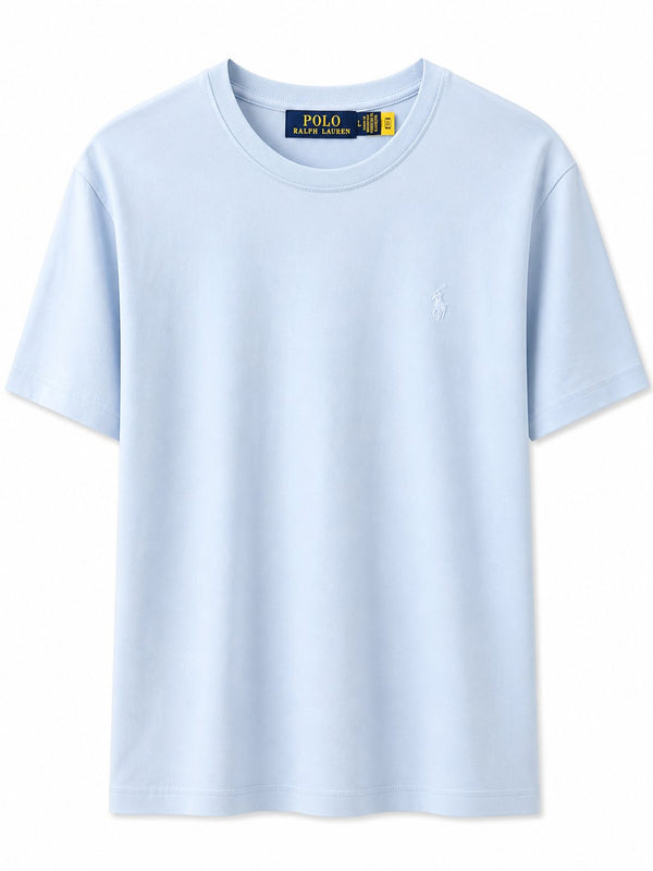 Polera Celeste Basica - Polo