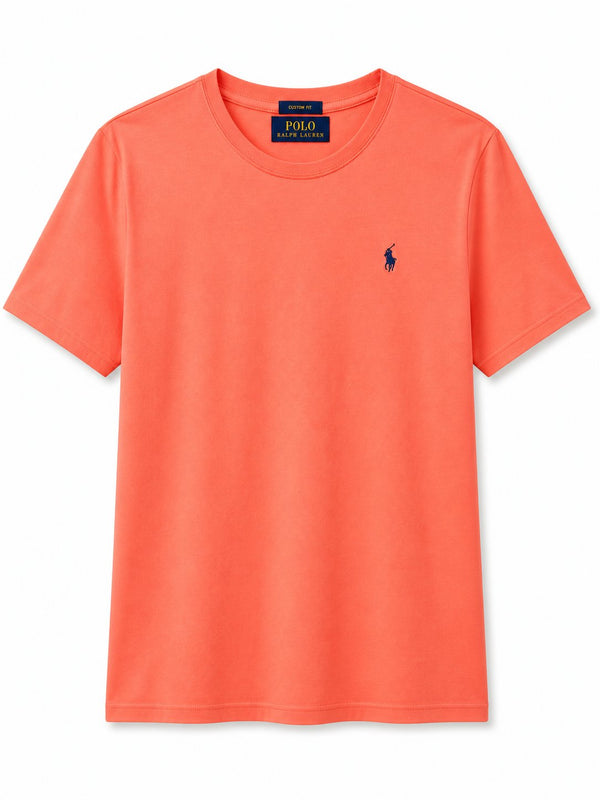 Polera Naranja Basica - Polo