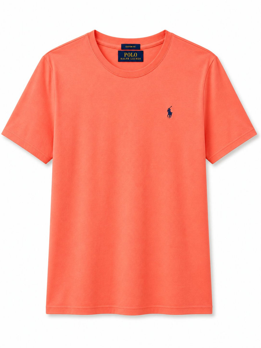 Polera Naranja Basica - Polo