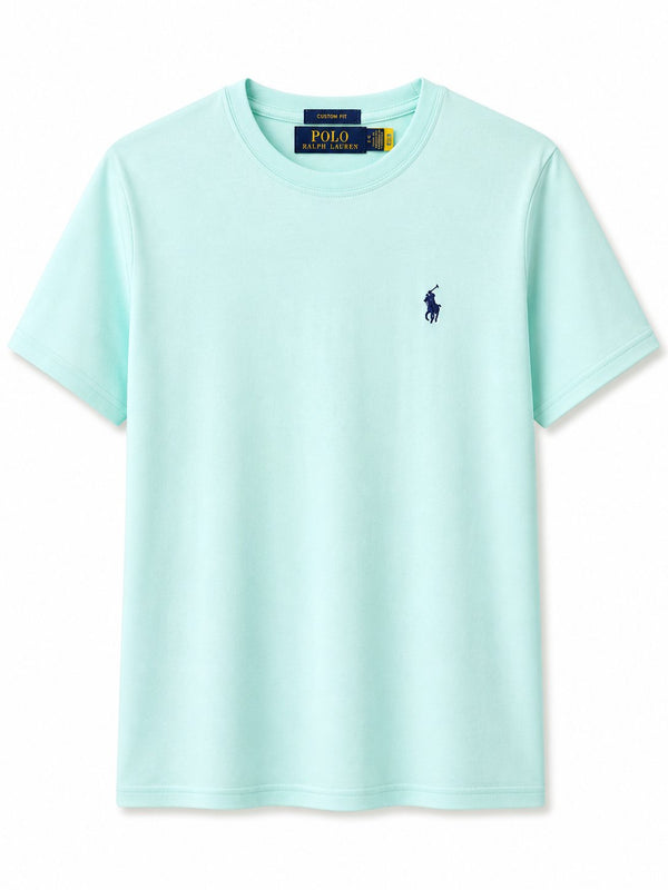 Polera Verde Agua Basica - Polo