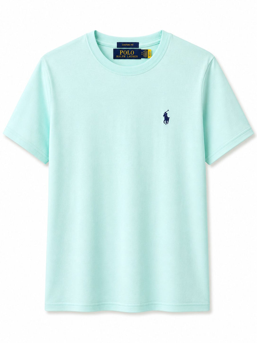 Polera Verde Agua Basica - Polo
