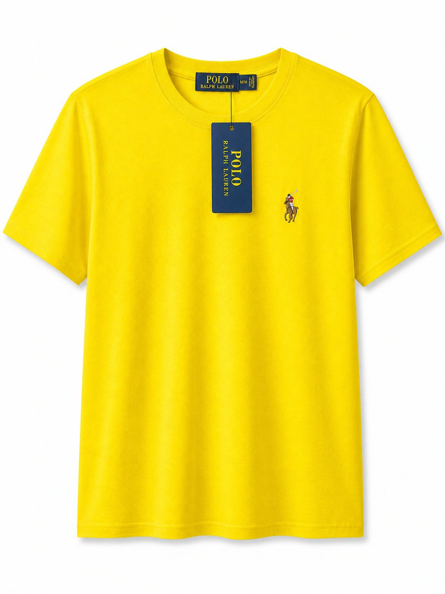 Polera Amarilla Basica - Polo